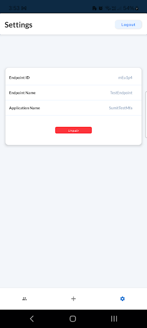 Oloid Device Lock Screenshot 2