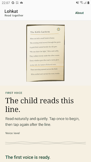 Lohkat: Reading Practice Screenshot 2