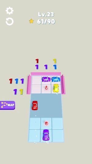 Color Car Parking Screenshot 2