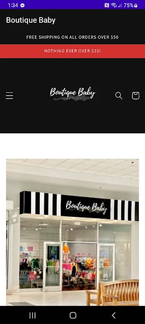 Boutique Baby Screenshot 0