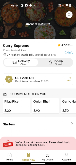 Curry Supreme Screenshot 2