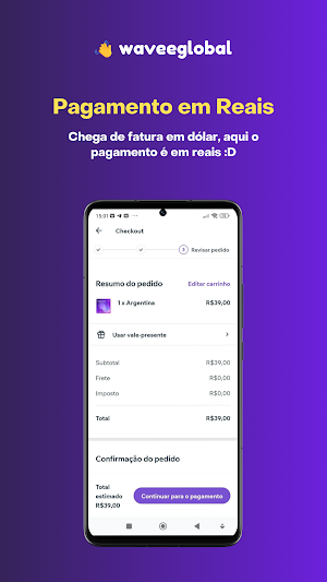Wavee Global eSIM Screenshot 2
