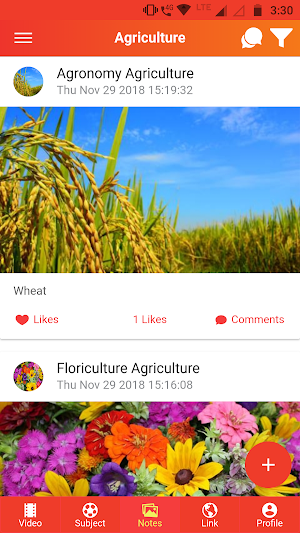 Agriculture Notes, Videos, Links, Chat Screenshot 2