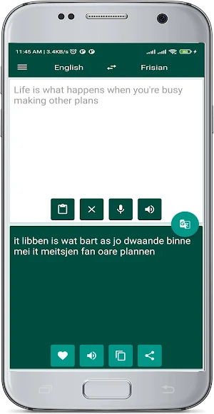 English Frisian Translate Screenshot 1