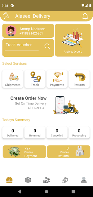 Alaseel Delivery Screenshot 0