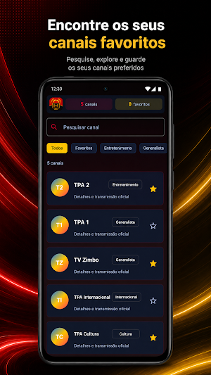 TV Angola em direto Screenshot 2