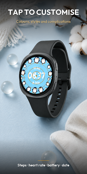 Kawaii Polar – Watch Face Screenshot 3