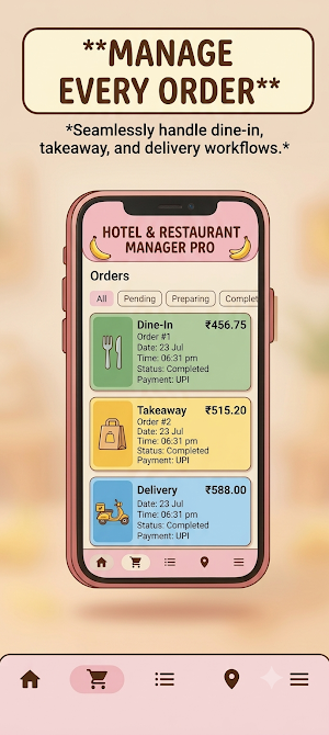 Restaurant POS & Hotel Manage Screenshot 0