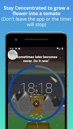 ConcentratedTomato Focus Timer Screenshot 2