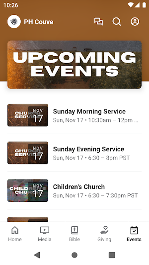 Potters House Church Vancouver Screenshot 2
