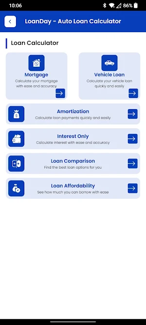 LoanDay - Auto Loan Calculator Screenshot 1