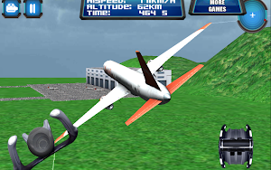 3D Plane Flight Fly Simulator Screenshot 0