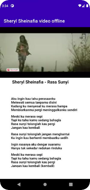 Sheryl Sheinafia video offline Screenshot 3