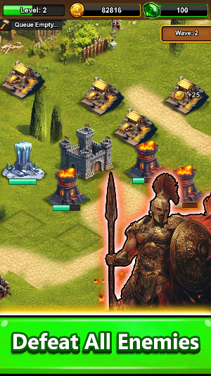 Idle Grand Clash Defense Screenshot 1