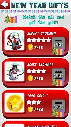Snowman Race Screenshot 2