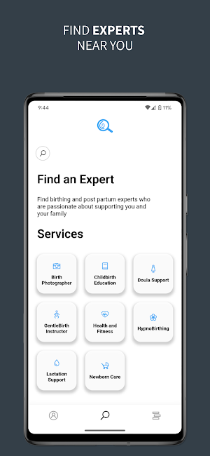 GentleBirth Expert Finder Screenshot 0