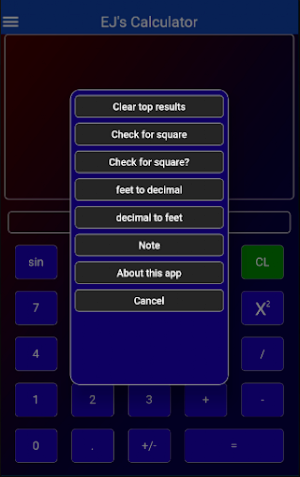 EJ's Calculator Screenshot 1
