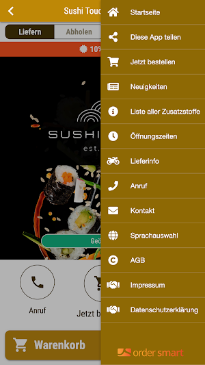 Sushi Touch Nürnberg Screenshot 2