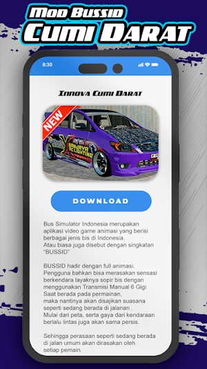 Mod Bussid Cumi Darat 2024 Screenshot 3