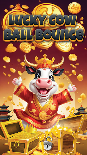 Lucky Cow Ball Bounce Screenshot 3