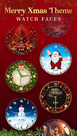 Xmas Watch Face ULTRA SGW7 Screenshot 1