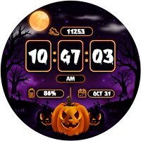 Halloween Pumpkin Watch Face