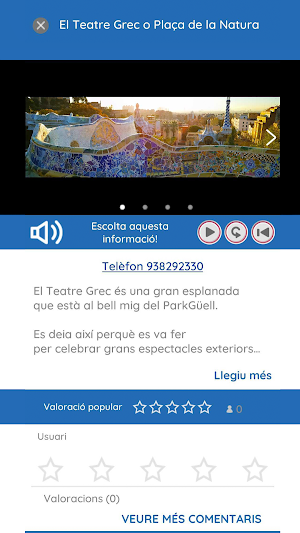 Park Güell Visita Inclusiva Screenshot 3