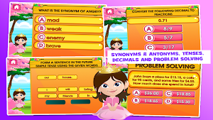 Princess 4th Grade Games Screenshot 2