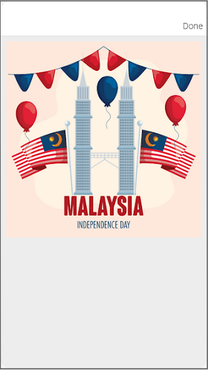 Malaysia Merdeka Day E-Cards Screenshot 3