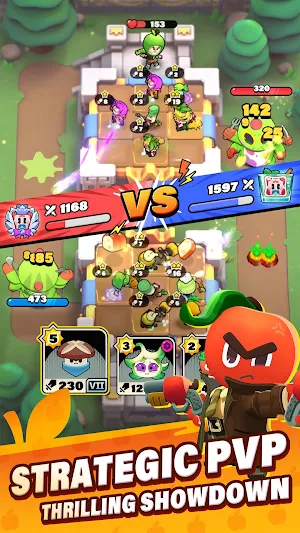 Plants on Fire: Strategy Arena Screenshot 0