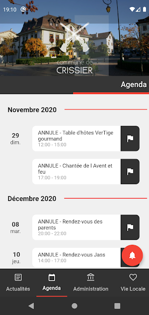 Crissier Officiel Screenshot 2