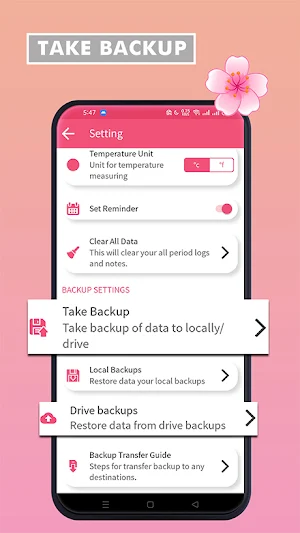 Peroid Tracker Screenshot 1
