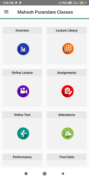 Mahesh Purandare Classes MyClassAdmin App Screenshot 1