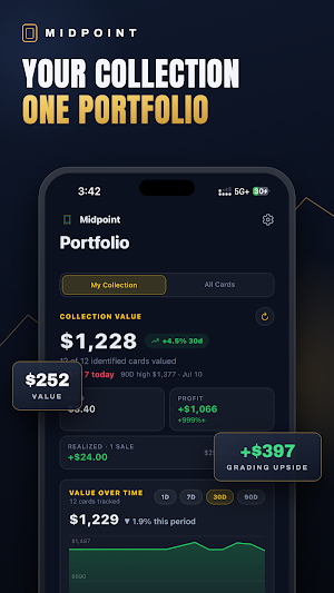 Midpoint: AI Card Grading Scan Screenshot 1