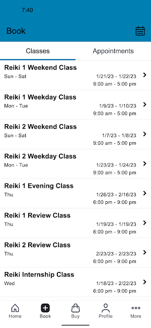 The Reiki Center Screenshot 1