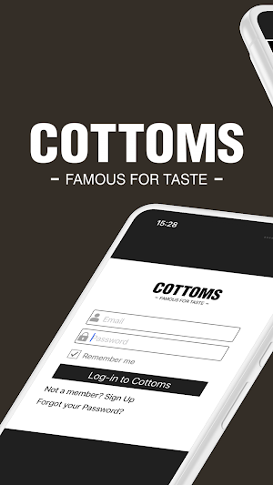 Cottoms Ordering App Screenshot 0