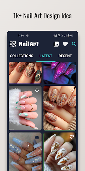 Natural Glow Nail Art Design Screenshot 0