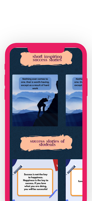 success stories Screenshot 1