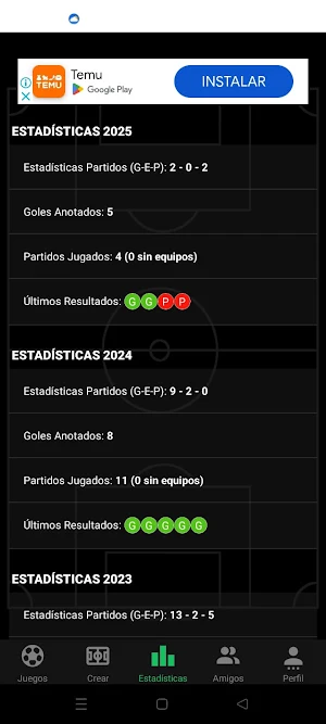 Mejengapp Screenshot 2
