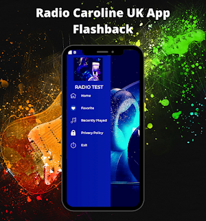 Radio Caroline UK App Flashback Screenshot 0