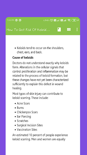 How To Get Rid Of Keloid Scars Screenshot 3