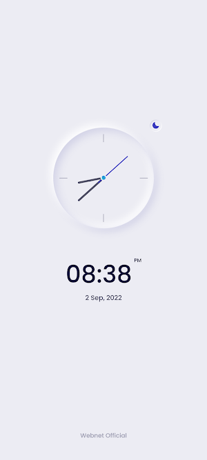 Webnet Clock Screenshot 0