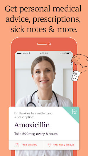 Maple - 24/7 Online Doctors Screenshot 2