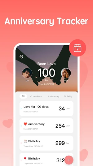 Memories - Love Days Counter Screenshot 2