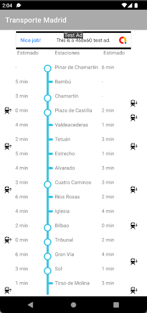 TransXtate Metro Madrid Screenshot 1