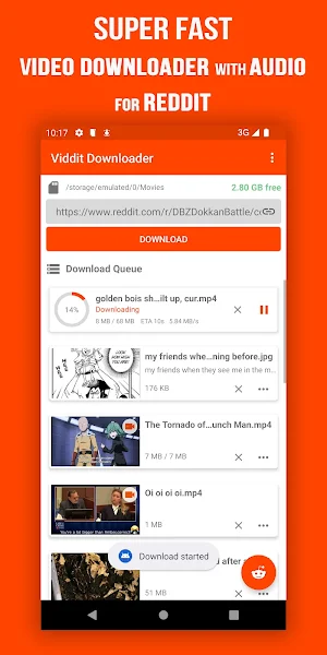 Video Downloader for Reddit Screenshot 0