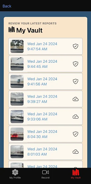 RoadVault 2.0 Screenshot 1