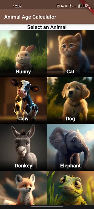 Animal Age Calculator Screenshot 0