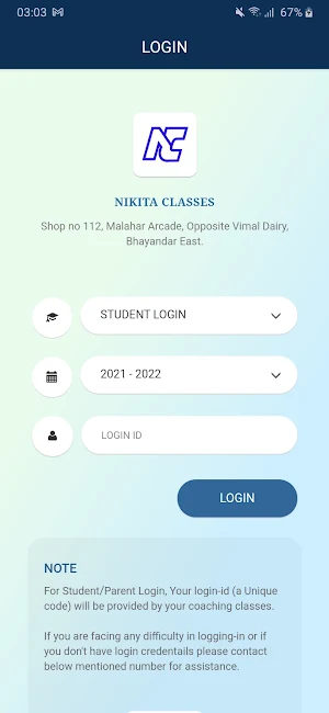 Nikita Classes Screenshot 1