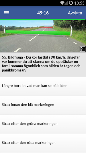 iKörkort Lastbil Screenshot 1